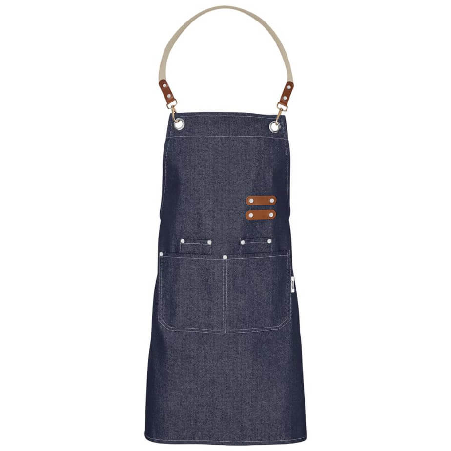 Oliver Bib Apron Blue